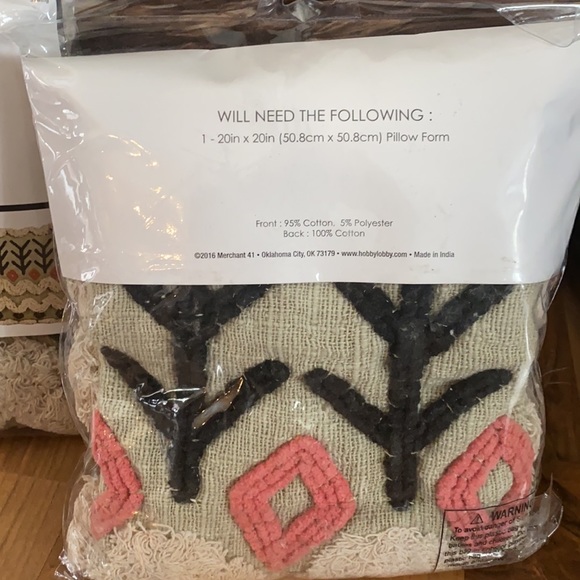 Merchant 41 Boho Pillow Covers Set Of 2 - Picture 4 of 4